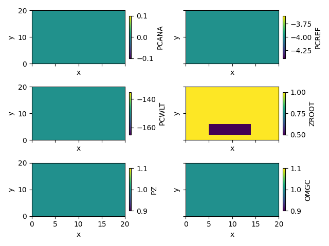 plot 2 pyCATHY inputs